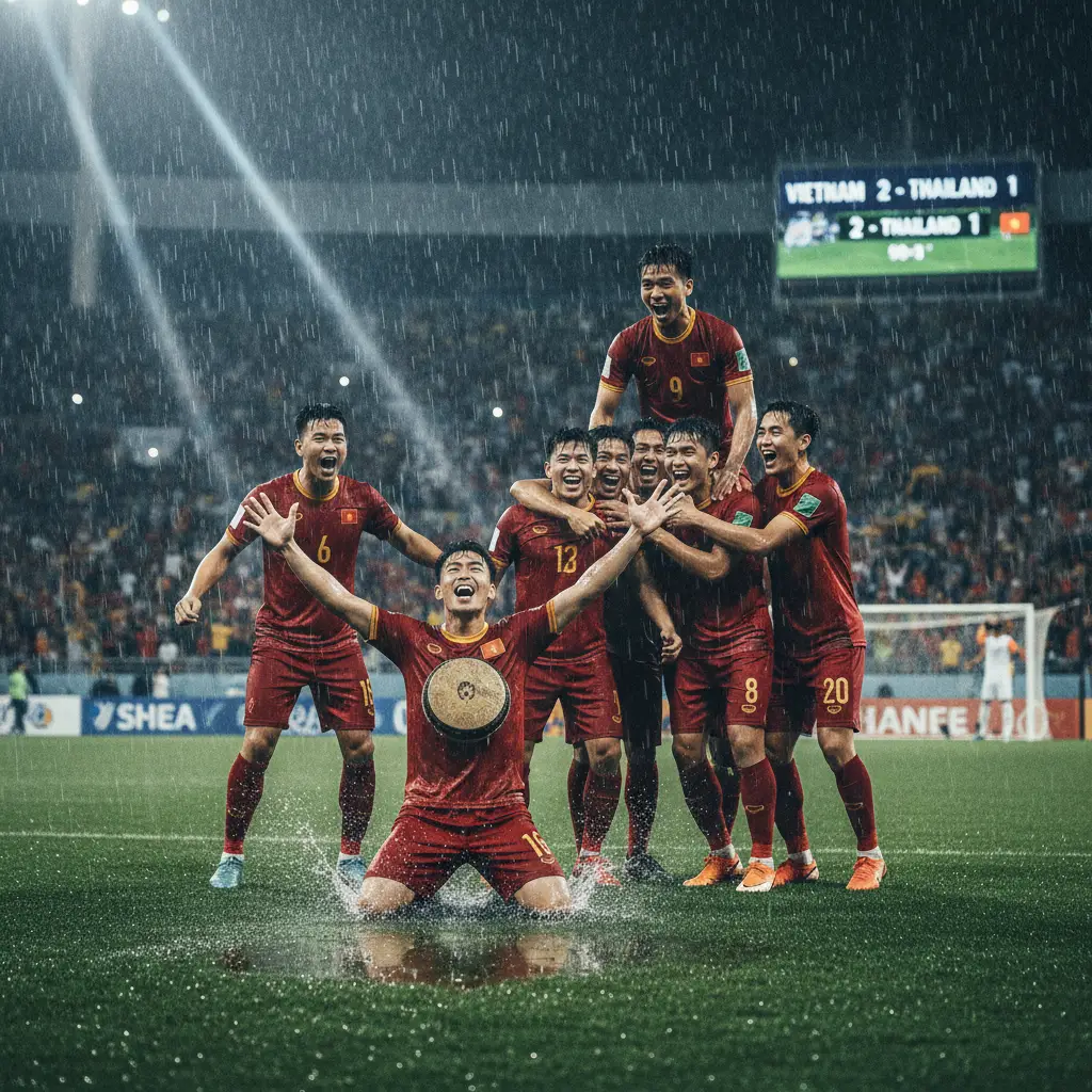 Khoảnh khắc lịch sử của bóng đá Việt Nam